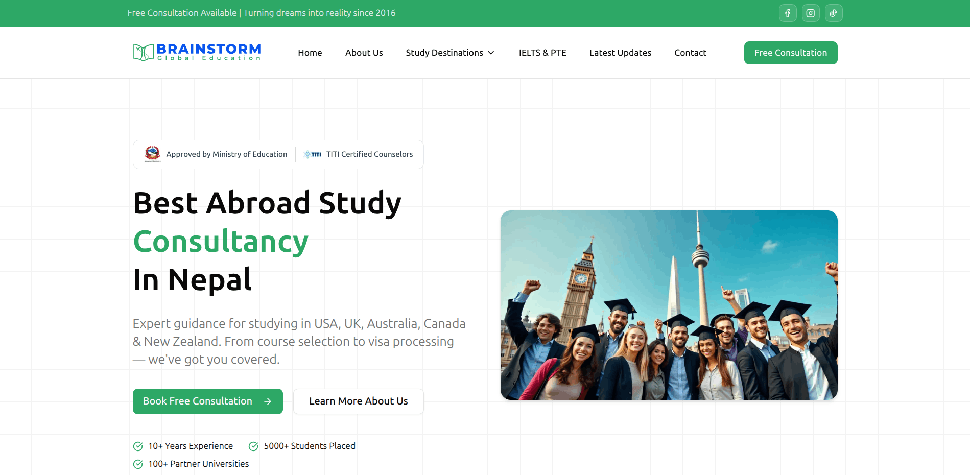 Brainstorm Abroad Study case study